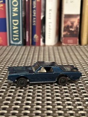Винтажный 1968 Hot Wheels Redline заказной Continental Mark III синий США см. фото - Изображение 1 из 4