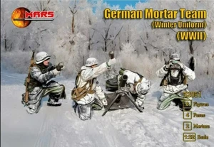 Mars Figuren 32051 1:32 German Mortar Team Winter Uniform - Bild 1 von 2