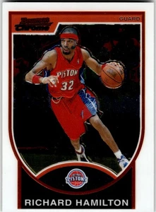 2007-08 Bowman #49 Richard Hamilton Chrome - Bild 1 von 2