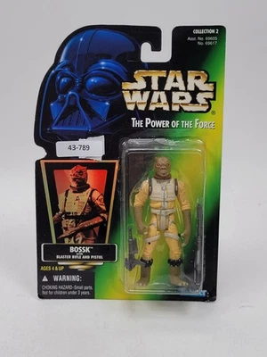 Star Wars El Poder de la Fuerza Bossk con Rifle Bláster y Pistola (1996) Foto 1 de 4