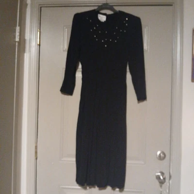 Karin Steven миниатюрный винтажное женское платье размер 8 - Изображение 1 из 4