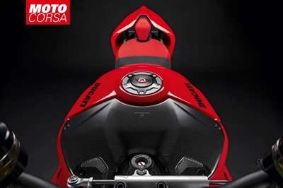 Cubierta de tanque de carbono Ducati Performance para Ducati StreetFighter V4 '23-'24 Foto 1 de 2