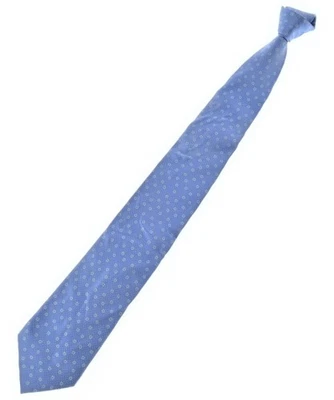 Corbatas LANVIN azul claro x verde x blanco (patrón de puntos) 2200602742201 Foto 1 de 3