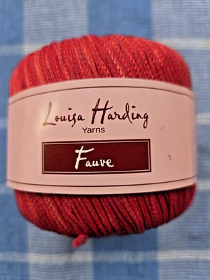 Lous1a Harding Fauve Yarn -  11 Red  - New - Discontinued - Image 1 of 4
