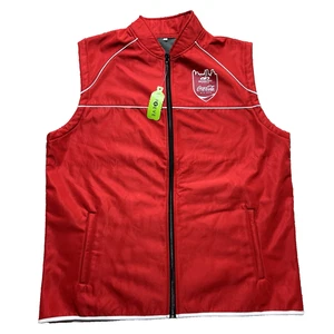 Coca-Cola Red Zip Vest XL – Mercedes-Benz Stadium ATL 2019 Promo – NEW - Picture 1 of 15