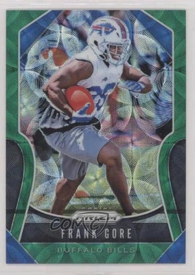 2019 Panini Prizm Green Scope Prizm /75 Frank Gore #8 - Image 1 of 2
