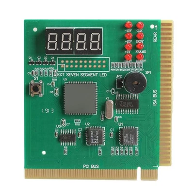 4-Stelliges LCD-Display PC-Analysator Diagnosekarte Motherboard Post-Tester5318 - Bild 1 von 4