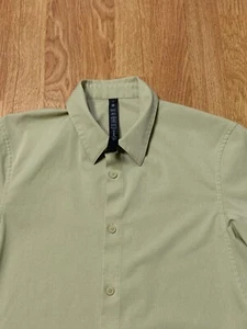 Lululemon Shirt Mens Small Green Golf Airing Easy Evolution Performance - Picture 1 of 7