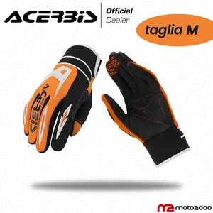 GUANTI MX X2 ARANCIONI NERI ACERBIS TAGLIA M OFF ROAD MOTO CROSS ATV ENDURO - Imagen 1 de 4