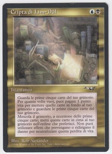 1x (LP) Lim-Dul's Vault ~Italian~ Lightly Played FBB Alliance ITL Magic MTG Card - Picture 1 of 2