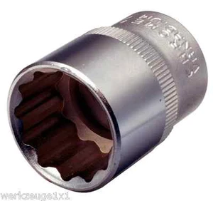 Ks Tools 3/8" Socket for 12-Point Screws, Inch Measurements - Picture 1 of 1