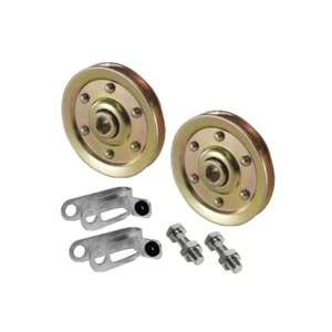 Garage Door Pulley 3" and Safety Cable Guide (2 Pack) 200 LB Load - Picture 1 of 1