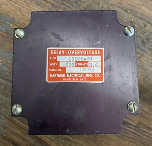 HARTMAN ELECTRICAL 12999-20 RELAY OVERVOLTAGE 200 VOLTS - Picture 1 of 4