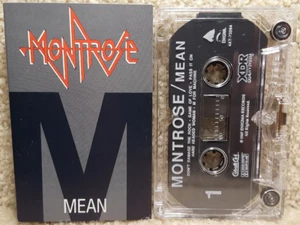 Vintage 1987 Cassette Tape Montrose Mean Enigma Records - Picture 1 of 6