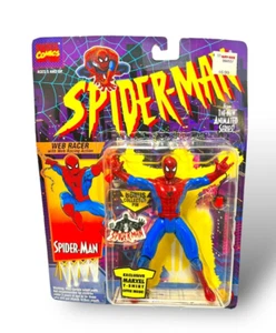 Spider-Man Animated Series Web Racer Toy Biz 1994 Action Figure NOC - Picture 1 of 6