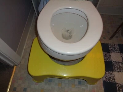 Squatty Potty Toilet Stool, Yellow, 7" - Image 1 of 4