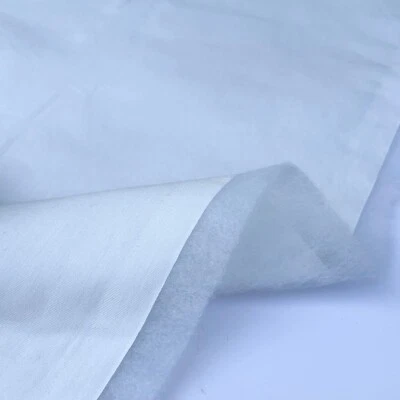 Bonded Satin Twill Curtain Lining With Synthetic Interlining Curtaining Fabric - Image 1 of 4