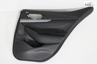 2016-2018 Nissan Maxima painel de acabamento de porta interior traseiro direito preto OEM - Imagem 1 de 4