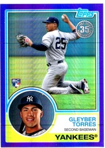 2018 Topps - Silver Pack 1983 Topps Design Chrome Update Series Gleyber... - Bild 1 von 2
