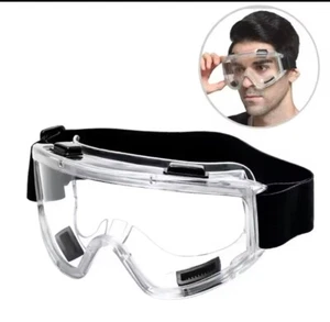 Fog-proof Safety Goggles Clear Lens Anti Splash Dust-Proof Work Lab Eyewear Eye - Picture 1 of 6