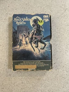 The Black Stallion Returns VHS 1983 CBS Fox Drawer Box Big Box First Release HTF - Picture 1 of 7