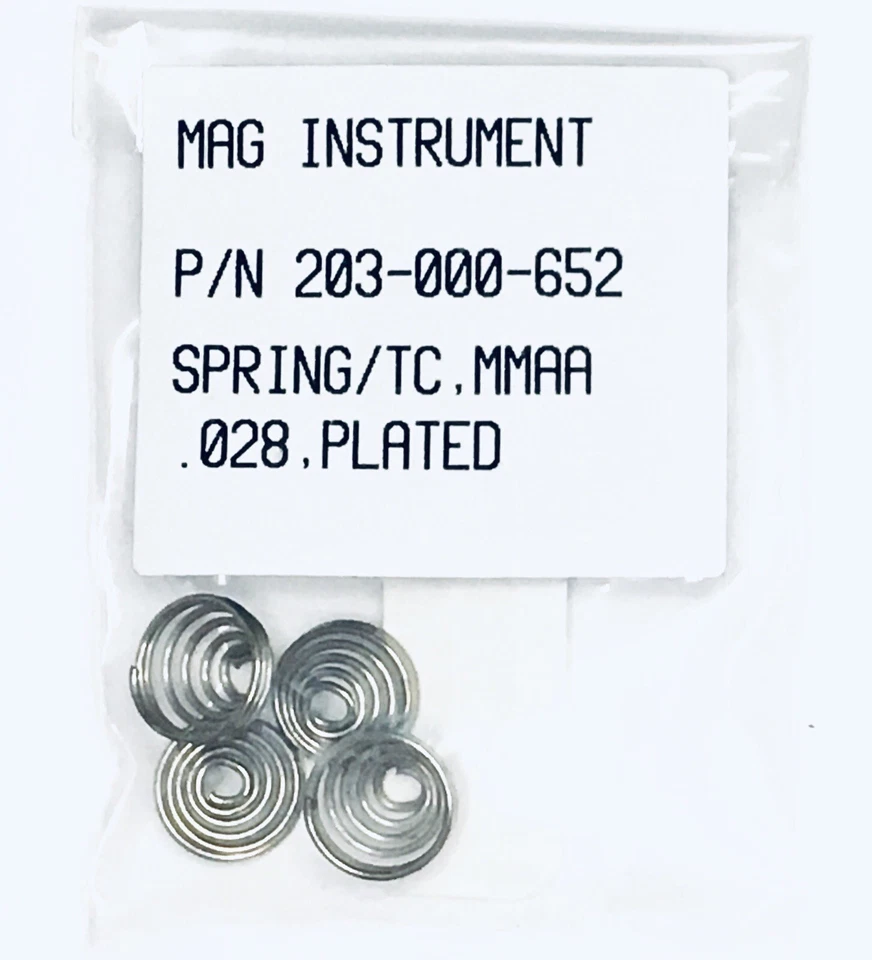 "AA" Mini Maglite Repair Replacement Battery Contact Spring Part # 108-000-044