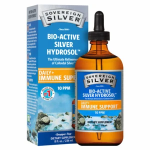 Sovereign Silver Bio-Active Silver Hydrosol 8 oz/236 ML 10 PPM - Picture 1 of 1