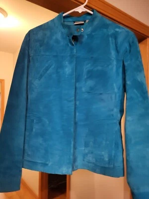 Chaqueta de gamuza Chicos para mujer talla grande Foto 1 de 4