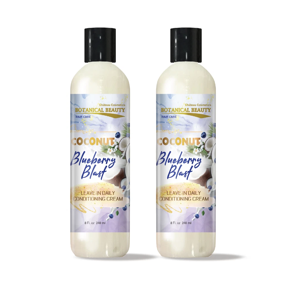 Blueberry Leave-In Conditioner for Hair Softening, Detangling 8oz (Pack of 2) - Image 1 of 4
