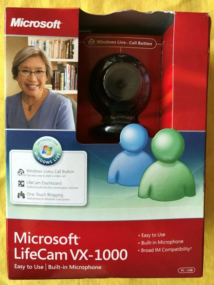 Microsoft LifeCam VX-1000 (NEW) - Image 1 of 1