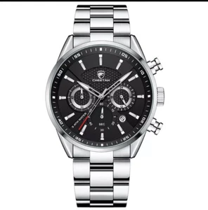 CHEETAH🇬🇧Men’s Stainless Steel Sports/Chronograph Watch. Waterproof. - Picture 1 of 5
