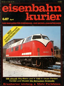 Eisenbahn-Kurier - Vorbild und Modell - Jg. 1987 - Modellbau - Lokomotiven - Bild 1 von 1