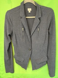 Converse One Star Lightweight Navy Blue Jacket Sz LG - Picture 1 of 6