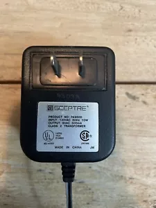 Fuente de alimentación adaptador de CA OEM Sceptre PA-9500 9V 500mA para módem robótico de EE. UU. - Imagen 1 de 4