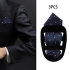 3Pcs Pocket Square Holder Handkerchief Keeper for Men’S suits Vests