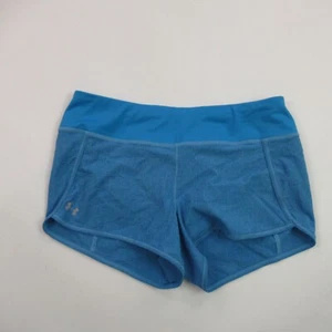 Under Armour Shorts Girls Small Lightweight Outdoors Blue Pull On Running - Picture 1 of 7