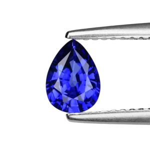 22.90 Ct Kashmiri Mine Untreated Unheated Blue Sapphire GIE Certified Gemstone - Picture 1 of 3