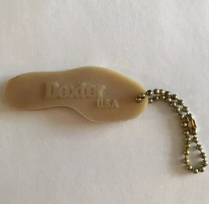 Dexter Shoes USA Rubber Bottom of Shoe Keychain Key Ring - Picture 1 of 6