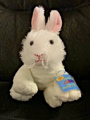 Webkinz White Rabbit, w/New Unused Code/Tag, SFH Easter Bunny (HM078) - Image 1 of 4