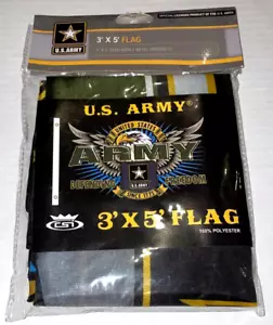 US ARMY DEFENDING FREEDOM 3X5ft FLAG OFFICIALLY LICENSED US seller - Picture 1 of 6