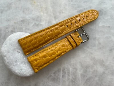 19mm/16mm Yellow Watch Strap Band - Image 1 of 4