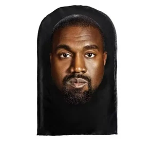 Cosplay 3D Printed Kanye Full Face Stretch Mesh Mask Role Play Hip Hop Headdress - Picture 1 of 1