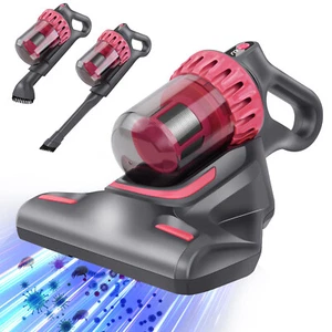 Handheld Mite Remover Home Bed Mattress Vacuum Sofa Cleaner Charging UV Cleaner - Picture 1 of 23