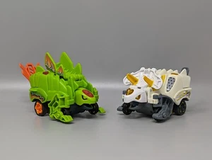 Vtech Switch & Go Dinos Dart the Triceratops & Turbo Spur The Stegosaurus - Picture 1 of 23
