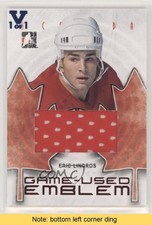 2007-08 ITG O Canada Emblem Vault Sapphire 1/1 Eric Lindros #GUE-74 HOF READ 1j8