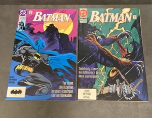Lote de 2 cómics Batman # 463 y 464 DC Comics 1991 - Imagen 1 de 14
