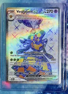 Vespiquen EX 212/197 - Pokémon Obsidian Flames NM/M ULTRA RARE!🔥 - Picture 1 of 2
