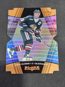 1999-00 UPPER DECK UD BLACK DIAMOND DOUG GILMOUR #23 #ed 21/100 FINAL CUT