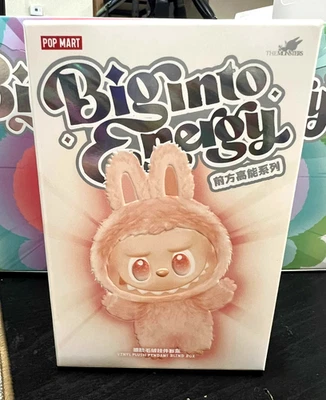 🔥USA🔥 AUTHENTIC POP MART LABUBU MONSTERS BIG INTO ENERGY VINYL PLUSH BLIND BOX - Image 1 of 4