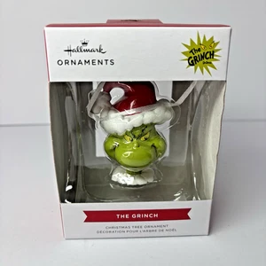 NEW in Box the Grinch 2024 Hallmark Dr Seuss Ornament - Bild 1 von 1